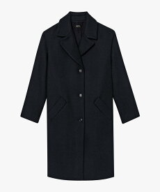 A.P.C. Ninon コート アー・ぺー・セー ジャケット・アウター ステンカラーコート ネイビー【送料無料】