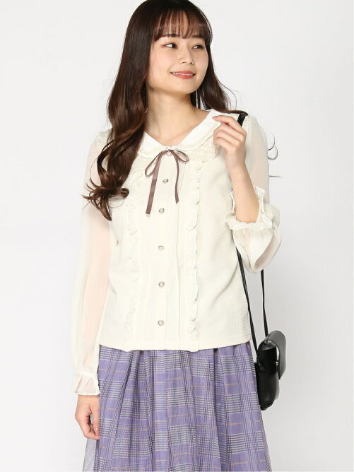 Axes Femme W レース襟ブラウス風カットpo Rakuten Fashion 楽天ファッション 旧楽天ブランドアベニュー Cf2951 Axes Femme W レース襟ブラウス風カットpo Rakuten Fashion 楽天ファッション 旧楽天ブランドアベニュー Cf2951