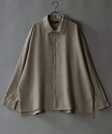 【SALE／25%OFF】Beno シャツ メンズ 長袖 ドレープ ドルマンスリーブ ワイド ドレスシャツ シトリー トップス シャツ・ブラウス ベージュ グレー ブラック ホワイト【送料無料】