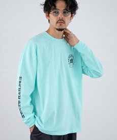 【SALE／31%OFF】SIDEWAY STANCE SIDEWAY STANCE サイドウェイスタンス アーチロゴ 長袖Tシャツ インプローブス トップス カットソー・Tシャツ ブルー ホワイト ブラック