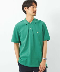 【SALE／40%OFF】UNITED ARROWS green label relaxing 【別注】＜Brooks Brothers＞PIQUE ポロシャツ ユナイテッドアローズ アウトレット トップス カットソー・Tシャツ ブラウン ネイビー【送料無料】