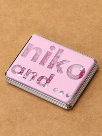 niko and ... ORラメイリミラー ニコアンド メイク道具・美容器具 手鏡・メイクミラー ピンク ブラウン ブラック ブルー ホワイト