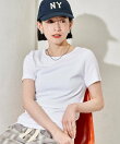 コットンモダール クルーネック Tシャツ 6色展開 S/M