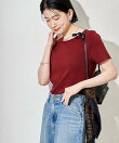 コットンモダール クルーネック Tシャツ 6色展開 S/M
