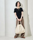 コットンモダール クルーネック Tシャツ 6色展開 S/M