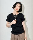 コットンモダール クルーネック Tシャツ 6色展開 S/M