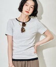 コットンモダール クルーネック Tシャツ 6色展開 S/M