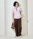 コットンモダール クルーネック Tシャツ 6色展開 S/M