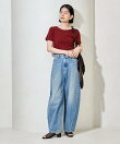 コットンモダール クルーネック Tシャツ 6色展開 S/M