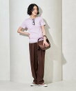 コットンモダール クルーネック Tシャツ 6色展開 S/M