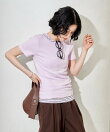 コットンモダール クルーネック Tシャツ 6色展開 S/M