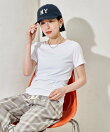 コットンモダール クルーネック Tシャツ 6色展開 S/M