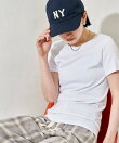 コットンモダール クルーネック Tシャツ 6色展開 S/M