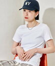 コットンモダール クルーネック Tシャツ 6色展開 S/M