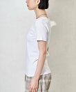 コットンモダール クルーネック Tシャツ 6色展開 S/M