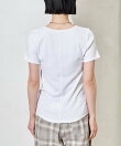 コットンモダール クルーネック Tシャツ 6色展開 S/M