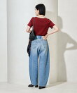 コットンモダール クルーネック Tシャツ 6色展開 S/M