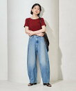 コットンモダール クルーネック Tシャツ 6色展開 S/M