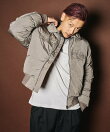 Nylon bomber jkt