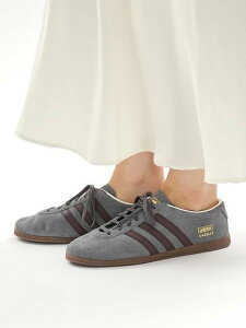 emmi �yadidas Originals for emmi�zGAZELLE LO PRO W �G�~ �V���[�Y�E�C �X�j�[�J�[ �O���[�y���������z