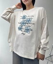 ☆『サイドタック/ゆったりサイズ』アソート刺繍デザインロンT