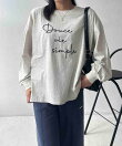 ☆『サイドタック/ゆったりサイズ』アソート刺繍デザインロンT