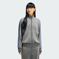 adidas 【公式】アディダス adidas 返品可 ファイヤーバード ベロア トラックトップ for BEAUTY & YOUTH …
