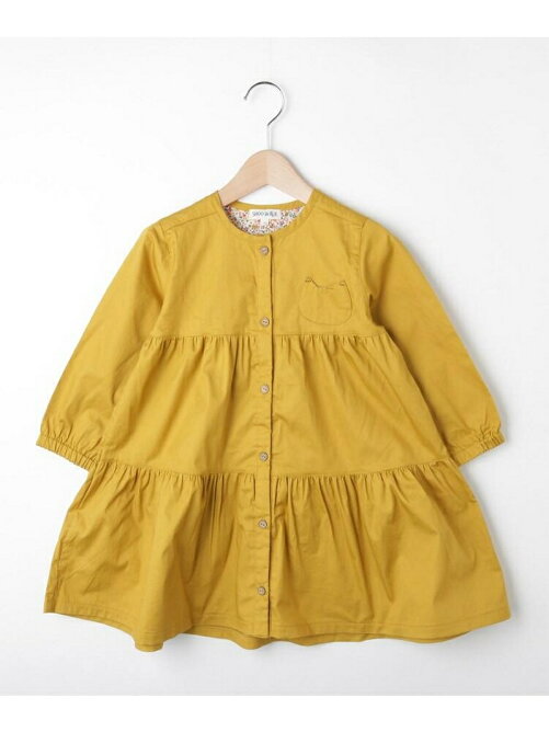 Shoo La Rue 90 130cm 猫ポケットティアードシャツワンピース Rakuten Fashion 楽天ファッション 旧楽天ブランドアベニュー T952