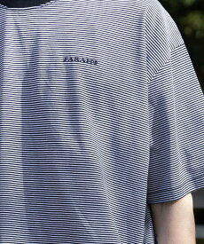 URBAN RESEARCH FARAH Narrow Striped T-shirt アーバンリサーチ トップス カットソー・Tシャツ ネイビー【送料無料】