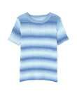 グラデーションボーダーニット