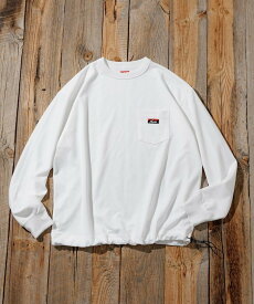 NANGA 別注 neo-PRO スピンドル ポケット ロングスリーブTシャツ/日本製/遮熱/UVカット/吸水速乾 25AW フリークスストア トップス カットソー・Tシャツ グレー ブラック ブラウン ホワイト【送料無料】