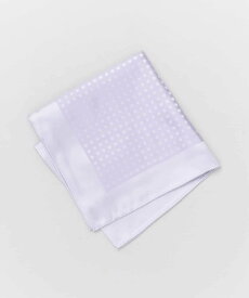 【SALE／50%OFF】URBAN RESEARCH DOORS LIFE STYLE TAILOR シルクドット四面チーフ アーバンリサーチドアーズ ファッション雑貨 ハンカチ・ハンドタオル パープル ゴールド シルバー ブルー