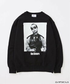 JOURNAL STANDARD 《予約》【WEB限定】志村けん * JOURNAL STANDARD プリント スウェット ジャーナル スタンダード トップス スウェット・トレーナー ブラック グレー【送料無料】