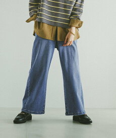 【SALE／50%OFF】GLOBAL WORK GOODデニムあったかイージーパンツ/599587 グローバルワーク パンツ ジーンズ・デニムパンツ ブルー