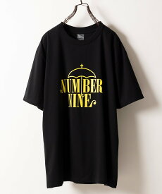 NUMBER (N)INE NUMBER NINE UMBRELLA T-SHIRT ナンバーナイン トップス カットソー・Tシャツ ブラック グレー ホワイト【送料無料】