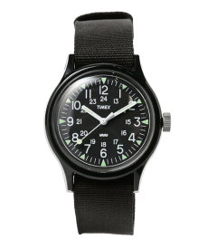BEAMS TIMEX / オリジナルキャンパー ブラック ビームス メン アクセサリー・腕時計 腕時計 ブラック【送料無料】