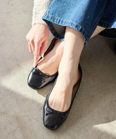 【SALE／50%OFF】ROPE' PICNIC PASSAGE 【AIRina/エアリーナ】軽くてやわらかいバレエシューズ ロペピクニック シューズ・靴 バレエシューズ ホワイト ブラック シルバー ピンク レッド