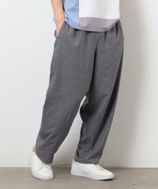 COMME CA ISM 【セットアップ対応】ライトウエイト ポリエステル ワイドバルーンパンツ コムサイズム パンツ その他のパンツ ネイビー グレー ブラック ベージュ【送料無料】