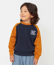 【SALE／14%OFF】BREEZE WEB限定 ラグランワンポイントトレーナー エフオーオンラインストア トップス スウェット・トレーナー グレー ブルー グリーン ブラック ベージュ