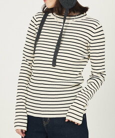 【SALE／10%OFF】abahouse mavie プチハイネックリブプルオーバー アバハウス マヴィ トップス ニット ブルー ブラウン ホワイト ブラック【送料無料】
