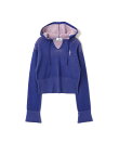 atmos pink Plating Knit Hoodie BLUE