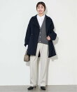 《WEB限定カラーあり/追加》パールニットベスト