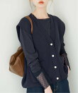 《WEB限定カラーあり/追加》パールニットベスト
