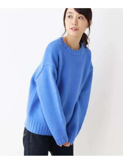 Opaque Clip 42 Ll Web限定サイズ ボトルネックドロップショルダーニットプルオーバー Rakuten Fashion 楽天ファッション 旧楽天ブランドアベニュー Y
