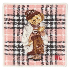 POLO RALPH LAUREN POLO RALPH LAUREN(ポロ ラルフ ローレン) シェニール織ハンカチ インターモードカワベ ファッション雑貨 ハンカチ・ハンドタオル ベージュ ピンク