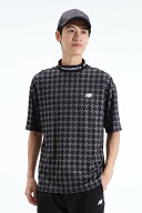【SALE／60%OFF】New Balance Golf 千鳥格子柄 UV 半袖 モックネック プルオーバー (MENS SPORT) ニュー…