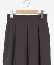 ベルト付きリネンライクワイドパンツ