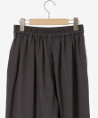 ベルト付きリネンライクワイドパンツ