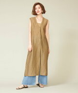【SALE／60%OFF】conte ＜conte＞シアー Vネック ロングジレ ユナイテッドアローズ アウトレット トップ…