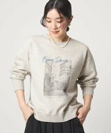 【SALE／25%OFF】UNITED ARROWS green label relaxing 【WEB限定】＜at ease＞フォト プリント スウェッ…